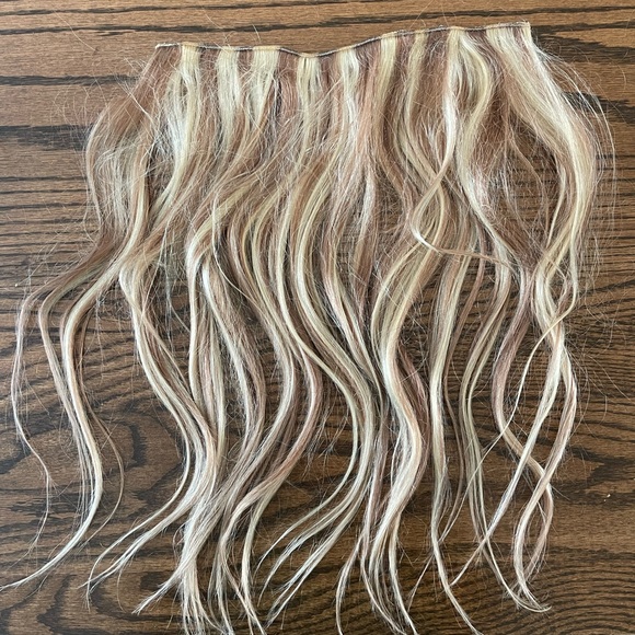 Donna Bella Deluxe Premium Halo Straight Color #12/600 Light Ash/Blond 18” - Picture 1 of 3